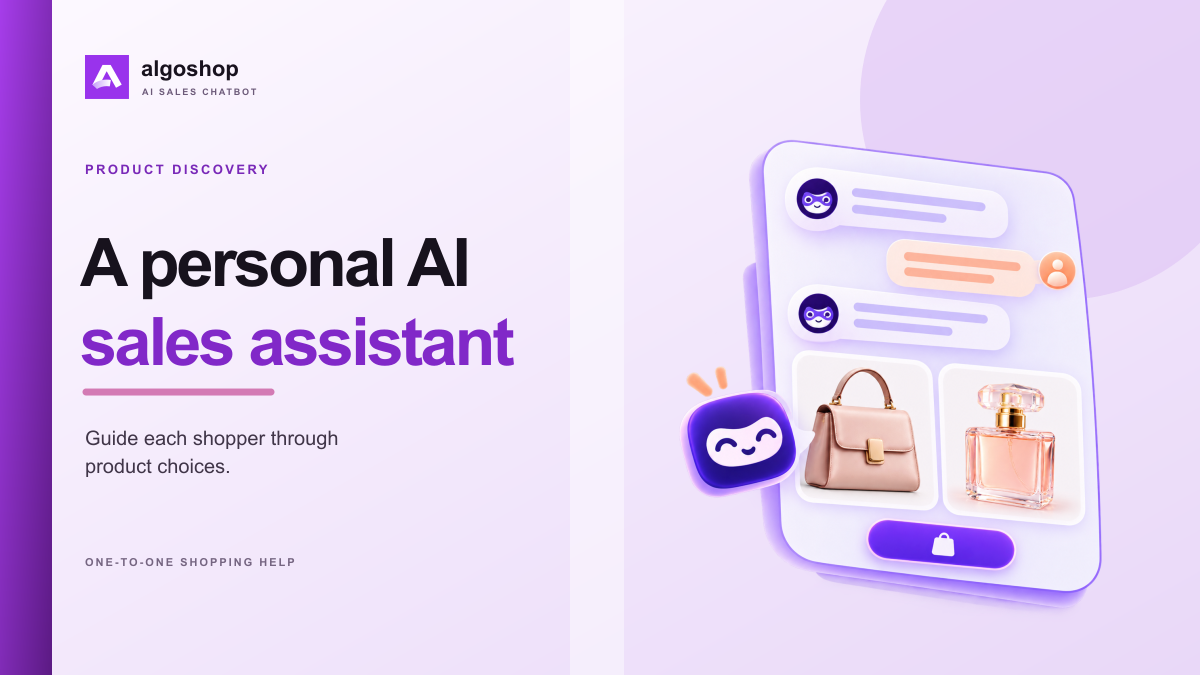 AlgoShop AI Sales Chatbot